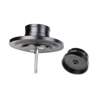Kupo Flat Base Tripod Adapter (150/100mm) with Euro Adapter