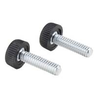 Kupo Plastic Head Thumb Screw 1/4-20" x 7/8" (22.23mm) Set of 2
