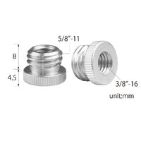 Kupo 3/8"-16 To 5/8"-11 Threaded Screw Adapter for Tripod