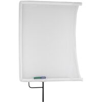 Kupo 18''x 24'' Open End Frame Single White Bobbin Net