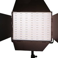 LEDGO 1200 DMX LED PANEL WITH VLOCK BATT FEATURE AND BARN DOORS