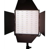 LEDGO 900 DMX LED PANEL WITH VLOCK BATT FEATURE AND BARN DOORS
