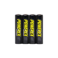 Maha Powerex Precharged AAA 1000 mAh batteries, 4pack with case 
