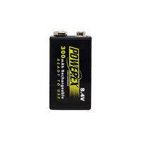 Maha Powerex Precharged 9V Rechargeable Battery 8.4V 300mAh