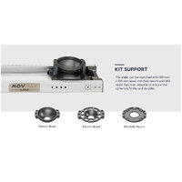 MOVMAX Slider with 100mm Bowl Mount - 1500mm