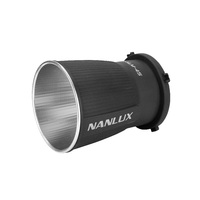 Nanlux Mount Reflector 45 degree to fit Evoke 900C 1200B LED Spot Light 5600K