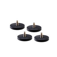 Nanlite AS-MBA-1/4-Set Magnetic Base Adaptor with 1/4"-20 Thread for Pavoslim