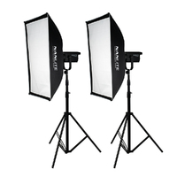 Nanlite FS-300 Twin 5600K Daylight LED monolight kit