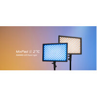Nanlite Mixpad II 27 Adjustable Bicolor Tunable RGB Dimmable Hard and Soft Light LED Panel