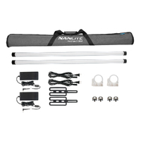 Nanlite PavoTube II 30XR 4ft RGBWW LED Tube 2Kit