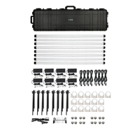 Nanlite PavoTube II 30XR 4ft RGBWW LED Tube 8Kit with Hard Roller Case