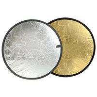 Gold/silver Reflector Round 107cm