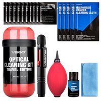VSGO Travel camera cleaning kit Red