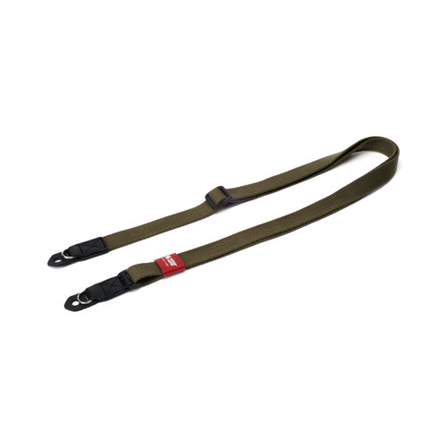 Artisan and Artist ACAM-100 Cloth and Leather Camera Strap Khaki