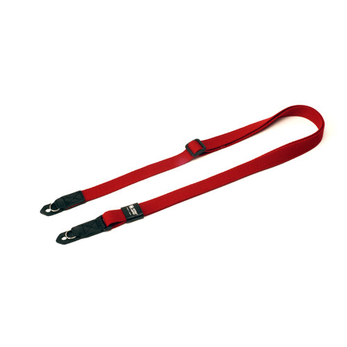 Artisan and Artist ACAM-100 Cloth and Leather Camera Strap Red
