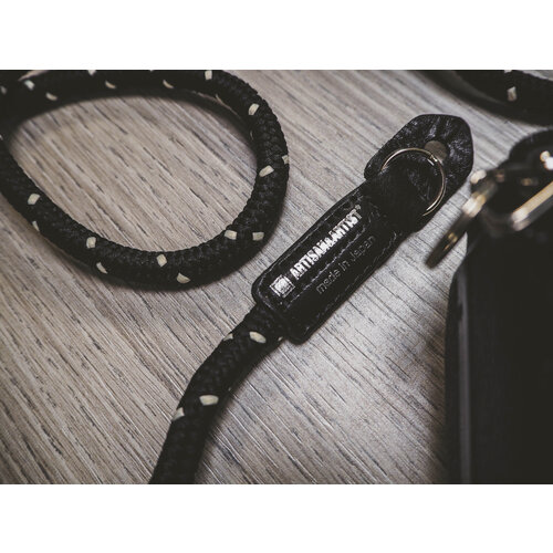 Artisan and Artist ACAM-701 105cm Strap Black White Pin Dot