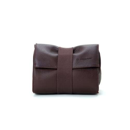 Artisan and Artist ACAM-78 Leather Camera Pouch Brown