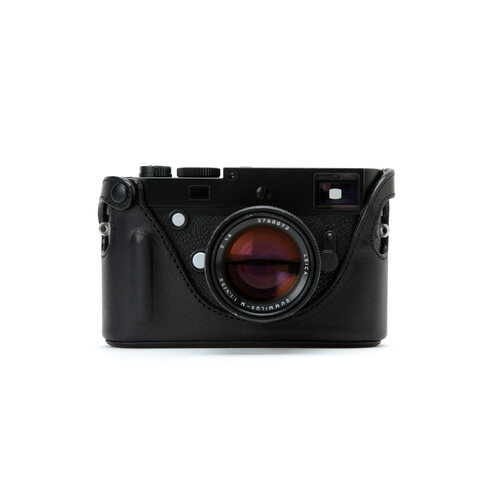 Artisan and Artist LMB-MPM Black Leather camera half case for Leica M