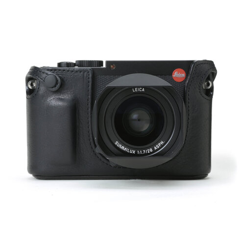 Artisan and Artist LMB-Q Black Leather camera half case for Leica Q/Q2