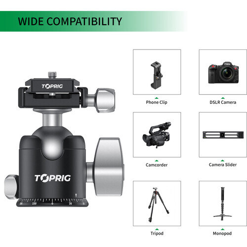 Accsoon TopRig Ball Head