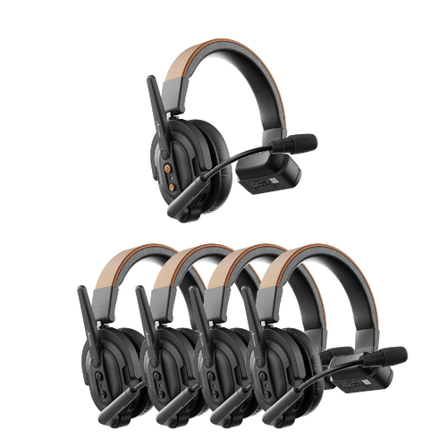 Acssoon MIC03-H CoMo SE Intercom HeadSet 5 Pack