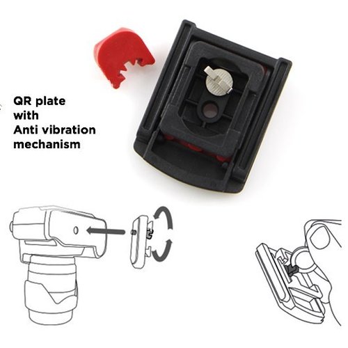 B-Grip Quick Release Plate, DIN 4503-2