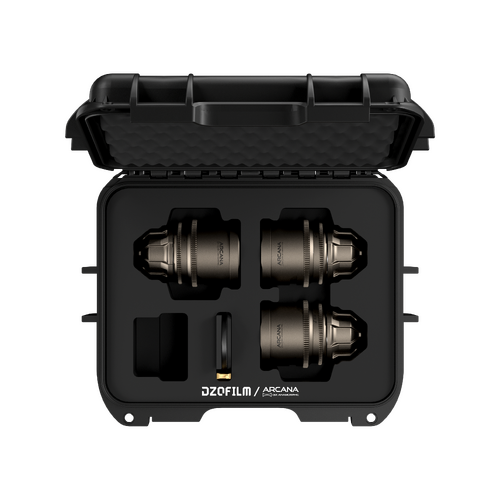 DZOFILM Arcana 32/45/75mm(PL_Titanium_Case_3pcs_Imperial)