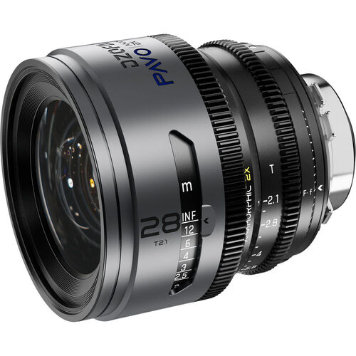 DZOFILM Pavo 2x Anamorphic Prime 28mm T2.1-Blue Coating- PL&EF Mount (metric)