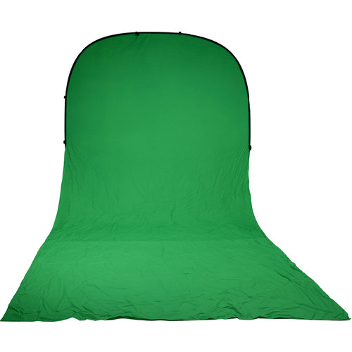 Chromakey Green Folding Background 2.4m with Train