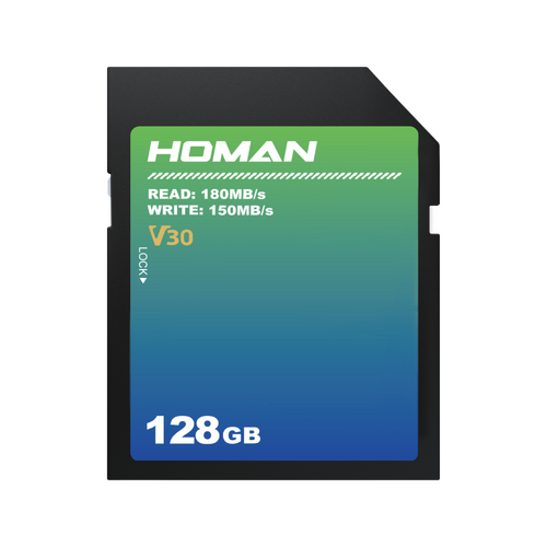 Homan UHS-I SD Card (V30) 128GB