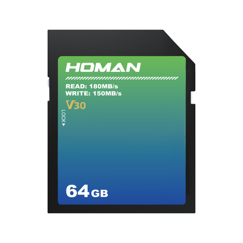 Homan UHS-I SD Card (V30) 64GB