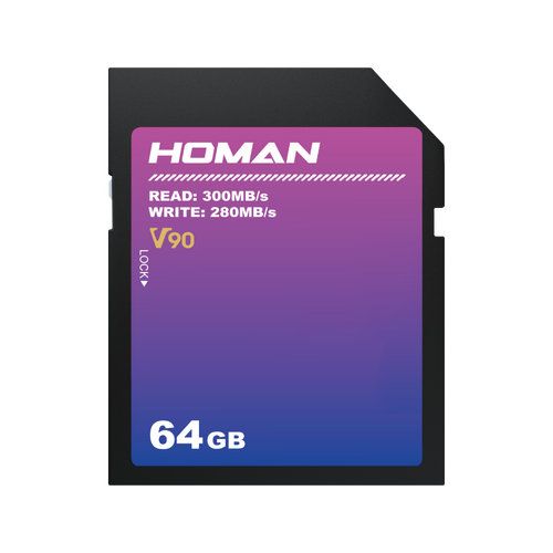 Homan UHS-II SD Card (V90) 64GB
