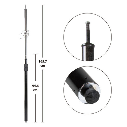 Kupo Telescopic column with 5/8" (16mm) Baby Pin