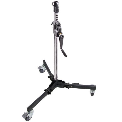 Kupo 382M 2 Section Low Base Wind Up Stand with Castor Wheels