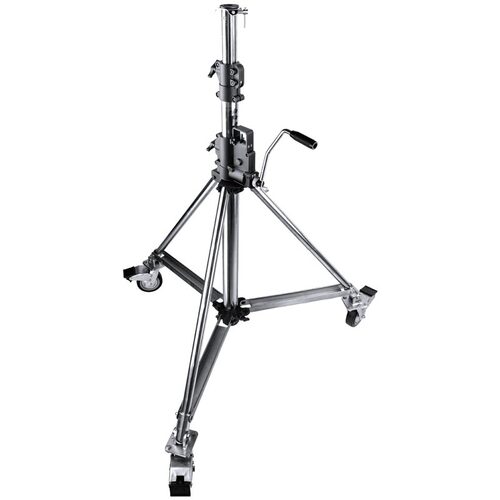 Kupo 485 Heavy Duty Wind-Up Low Base Stand (KC-150 Wheels are an optional extra)