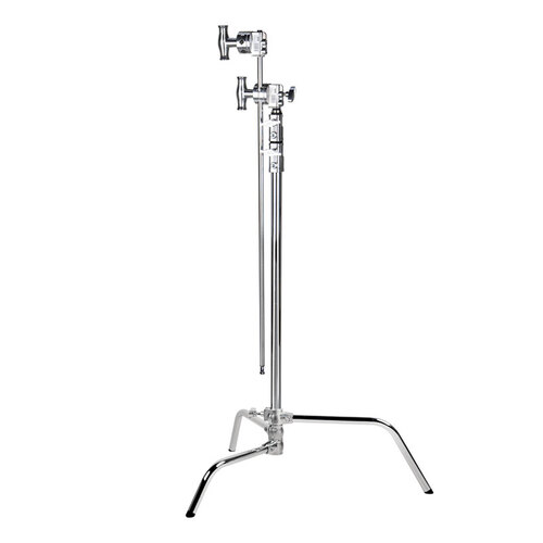 Kupo CL-30MK 30" Silver C-Stand Kit with Sliding Leg & Quick Release, including Grip and Arm