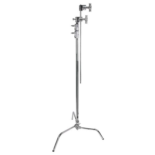 Kupo CS-40MK 40" Silver Master C-Stand Kit with Sliding Leg