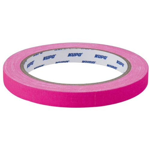 Kupo Cloth Spike Tape 13.7m long × 12mm wide Pink