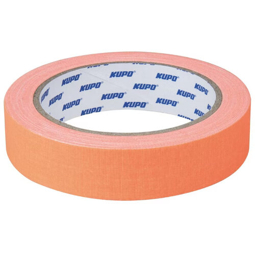 Kupo Cloth Spike Tape 11.4m long × 24mm wide Orange