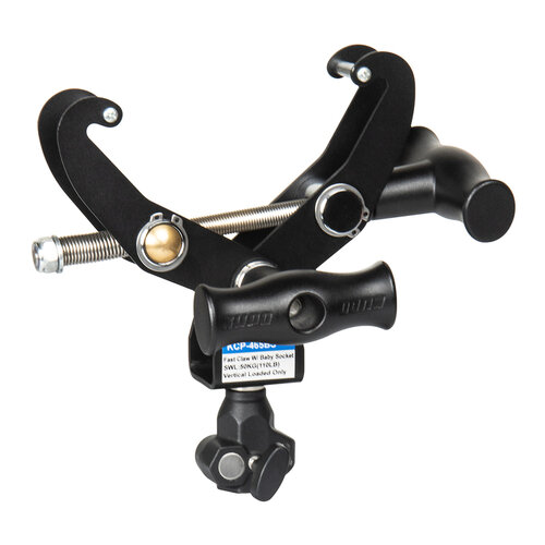 Fast Claw Clamp (40-65mm Diameter) with Baby Socket
