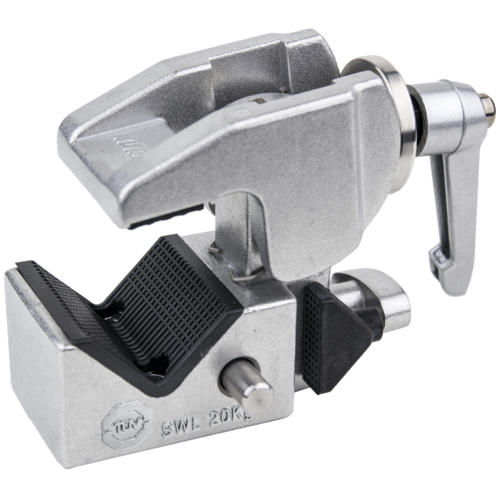Kupo KCP-710P Convi Clamp with Adjustable Handle - Silver