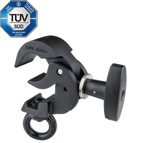 Kupo Arch Coupler with Eye Ring - Black