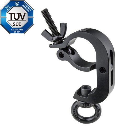 Kupo Slim Handcuff Coupler with M12 Ring(Black)
