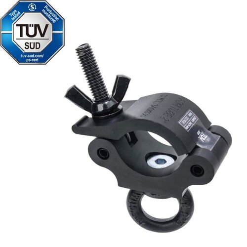 Kupo Half Coupler with Eye Ring(Black)