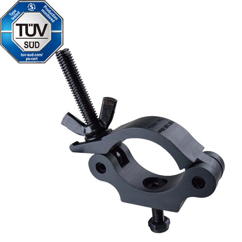 Kupo Slim Half Coupler for 2.5" Tube - Black