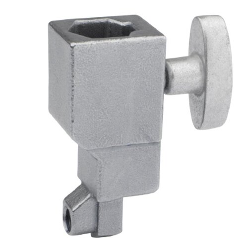 Kupo Superb Clamp Double Socket - Silver