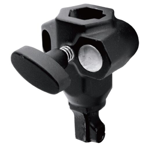 Kupo Double Socket with Safety Spring Pin - Black
