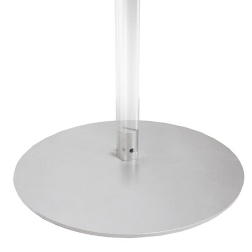 Kupo KD-R48P KuPole Disc Base Polished Silver
