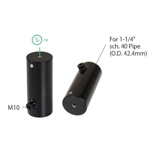 Kupo Pipe Clamp Adapter for 1-1/4" Schedule 40 (42.4mm) Pipe