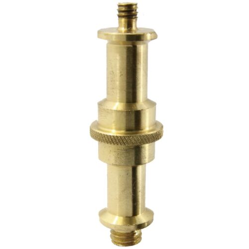 Kupo KS-017 Brass 16mm Spigot with 3/8" Male and 1/4" Male Thread